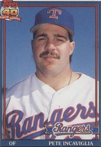 1991 Topps - Pete Incaviglia #172
