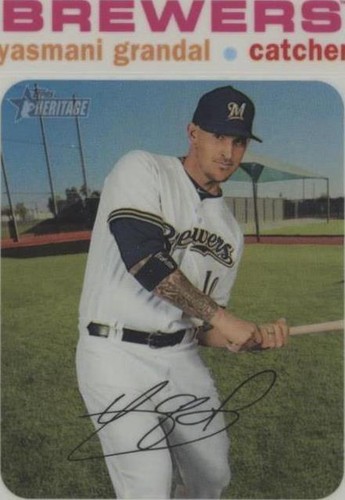 2020 Topps Heritage - Yasmani Grandal #THC-424