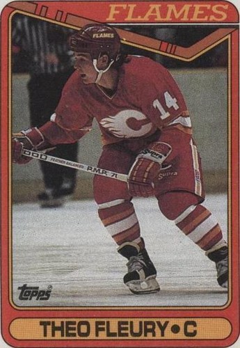1990-91 Topps - Theoren Fleury #386