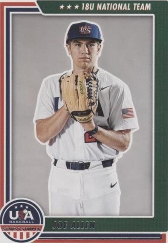 2022 Panini USA Baseball Stars & Stripes - Joe Allen #47