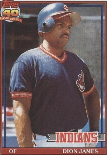 1991 Topps - Dion James #117