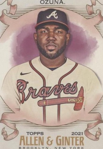 2021 Topps Allen & Ginter's - Marcell Ozuna #344