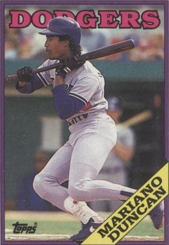 1988 Topps - Mariano Duncan #481