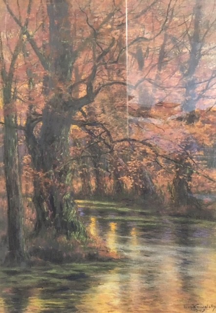 Ivan Ivanovitch Kowalski (1839-1937).Pastel Sur Carton. V264.