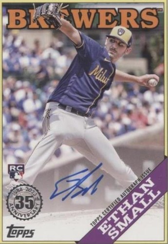 2023 Topps Series 1 - Ethan Small #88BA-ES