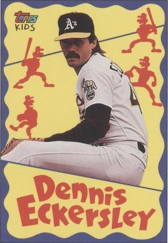 1992 Topps Kids - Dennis Eckersley #119