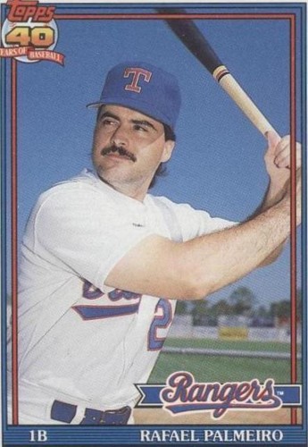 1991 Topps - Rafael Palmeiro #295
