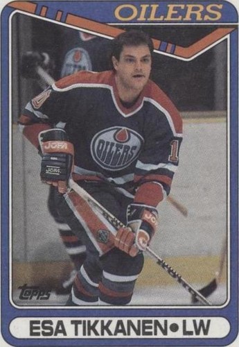 1990-91 Topps - Esa Tikkanen #156