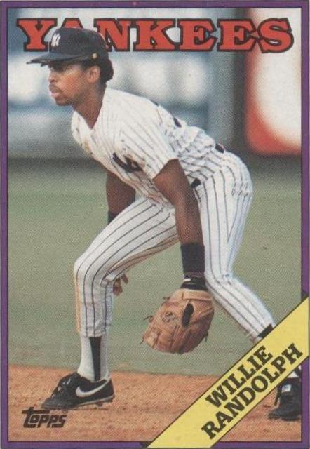 1988 Topps - #210 Willie Randolph
