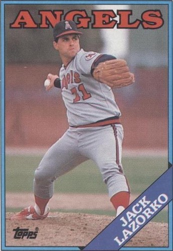 1988 Topps - Jack Lazorko #601