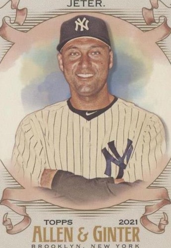 2025 Topps Allen & Ginter Sweet Victory Derek Jeter #SV-22 Yankees