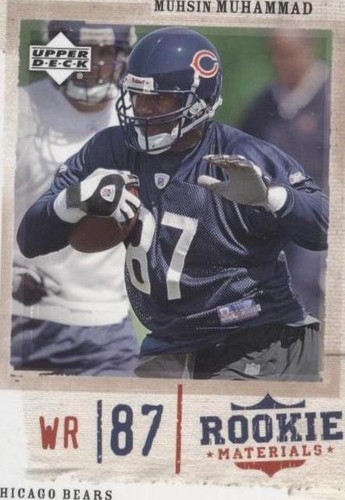 2005 Upper Deck Rookie Materials Muhsin Muhammad #17