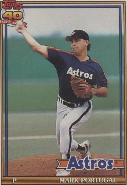 1991 Topps - Mark Portugal #647