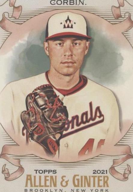 2021 Topps Allen & Ginter's - Patrick Corbin #345