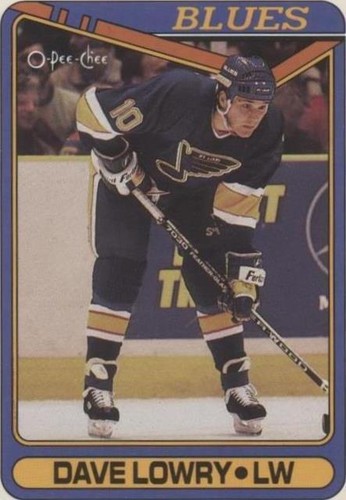 1990-91 O-Pee-Chee - Dave Lowry #370
