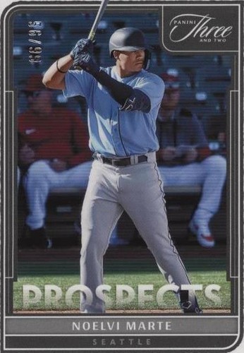 2022 Panini Three and Two - Noelvi Marte #P-2