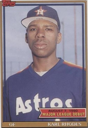 1990-91 Topps Major League Debut 1990 - Tuffy Rhodes #130