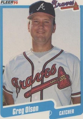 1990 Fleer Update - Greg Olson #U-5