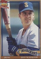 1991 Topps - Jeff Schaefer #681