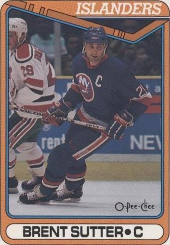 1990-91 O-Pee-Chee - Brent Sutter #258