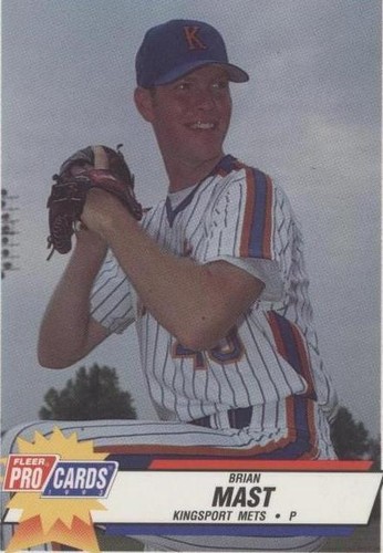 1993 Fleer ProCards Brian Mast Kingsport Mets #3792 | eBay