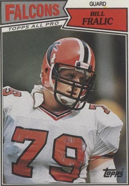 Topps Bill Fralic 1987 #255