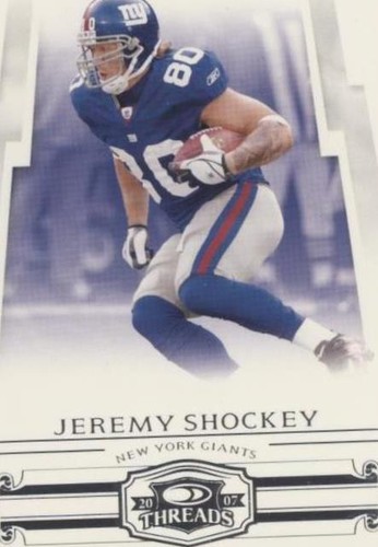 2007 Donruss Threads Jeremy Shockey #31