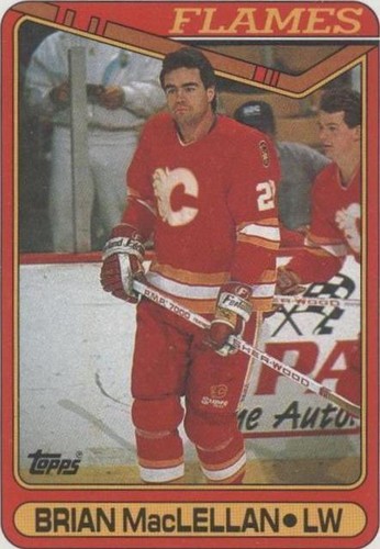 1990-91 Topps - Brian MacLellan #286