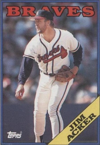 1988 Topps - Jim Acker #678