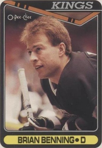 1990-91 O-Pee-Chee - Brian Benning #365