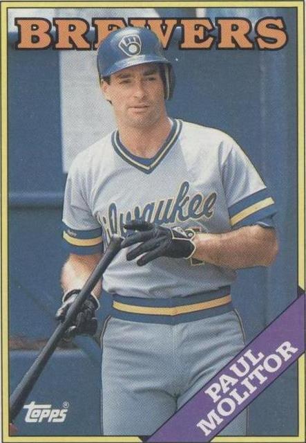 1988 Topps - Paul Molitor #465