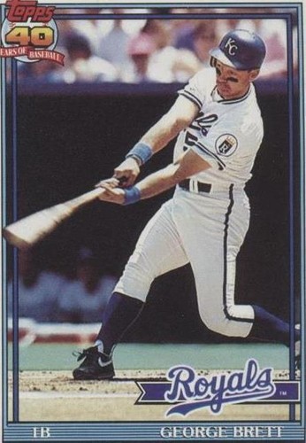1991 Topps - George Brett #540