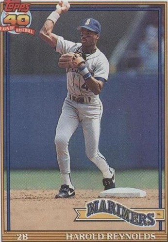 1991 Topps - Harold Reynolds #260