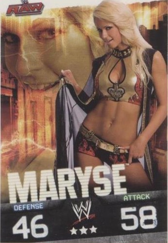 2009 Topps WWE Slam Attax Evolution - Maryse #MA