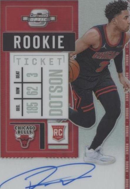 2020-21 Panini Contenders Optic - Devon Dotson #122