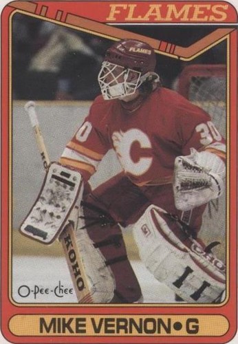1990-91 O-Pee-Chee - Mike Vernon #351