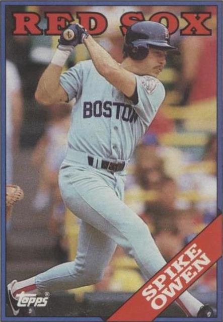 Topps 1988 - Spike Owen #733