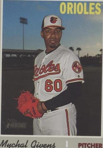 2019 Topps Heritage High Number - Mychal Givens #721