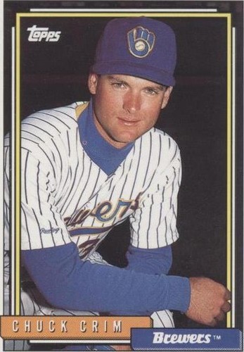 1992 Topps - Chuck Crim #169