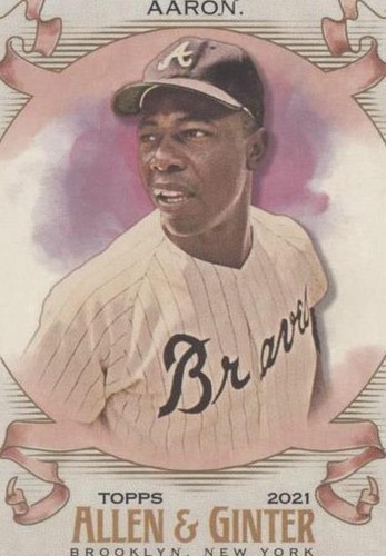 2021 Topps Allen & Ginter's - Hank Aaron #1