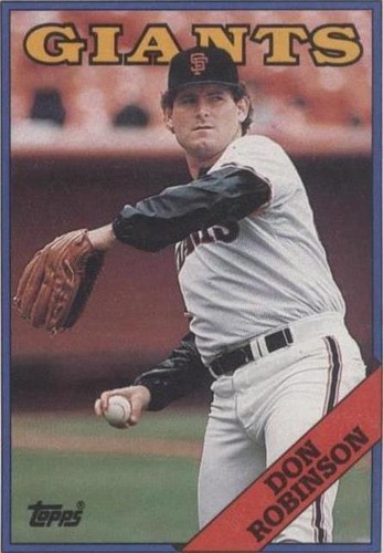 1988 Topps - Don Robinson #52