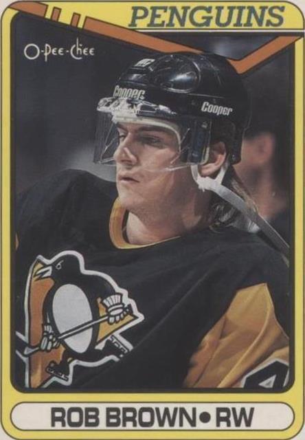 1990-91 O-Pee-Chee - Rob Brown #19