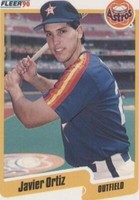 1990 Fleer Update - Javier Ortiz #U-16