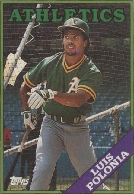 Topps 1988 - Luis Polonia #238