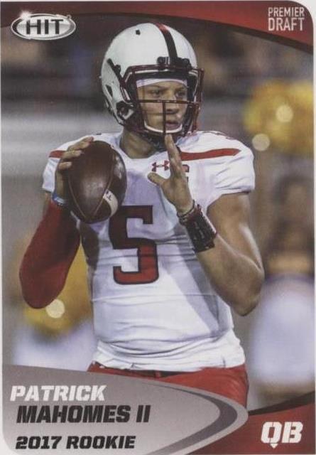 2017 Sage Hit Patrick Mahomes II #5