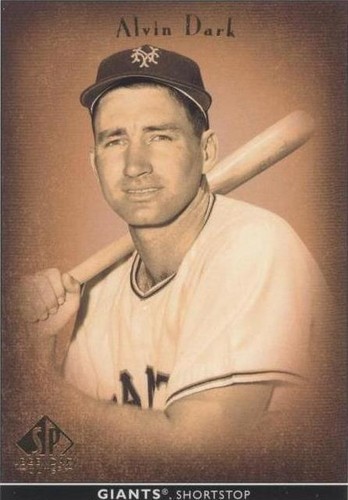 2002 SP Legendary Cuts - Alvin Dark #2