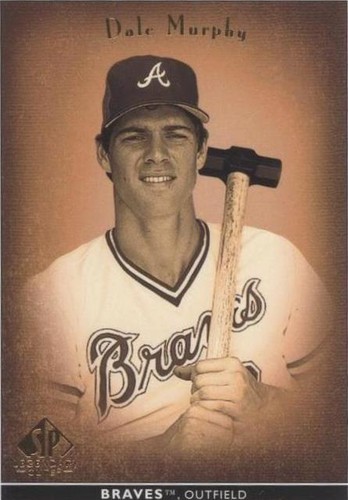 2002 SP Legendary Cuts - Dale Murphy #13