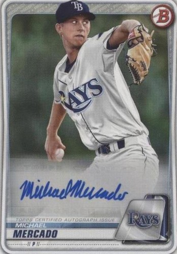 2020 Bowman - Michael Mercado #PA-MIM