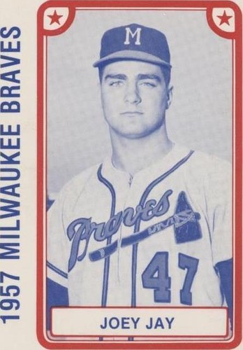 1980 TCMA 1957 Milwaukee Braves - Joey Jay #1980-002