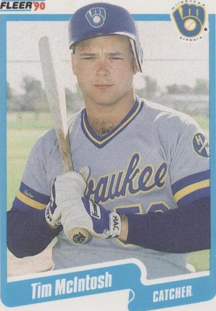 1990 Fleer - Tim McIntosh #329